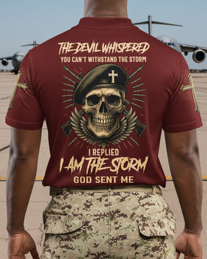 The Devil Whispered You Can't Withstand The Storm Shirt