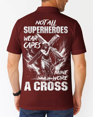 Not All Superheroes Wear Capes All Over Print Polo Shirt