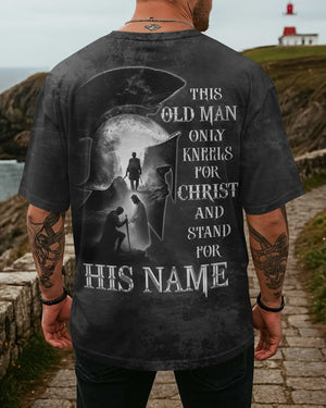 Kneel for Christ and Stand For His Name Shirt