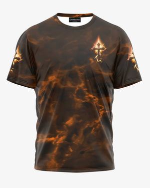 A Child Of God A Man Of Faith A Warrior Of Christ All Over Print T-shirt