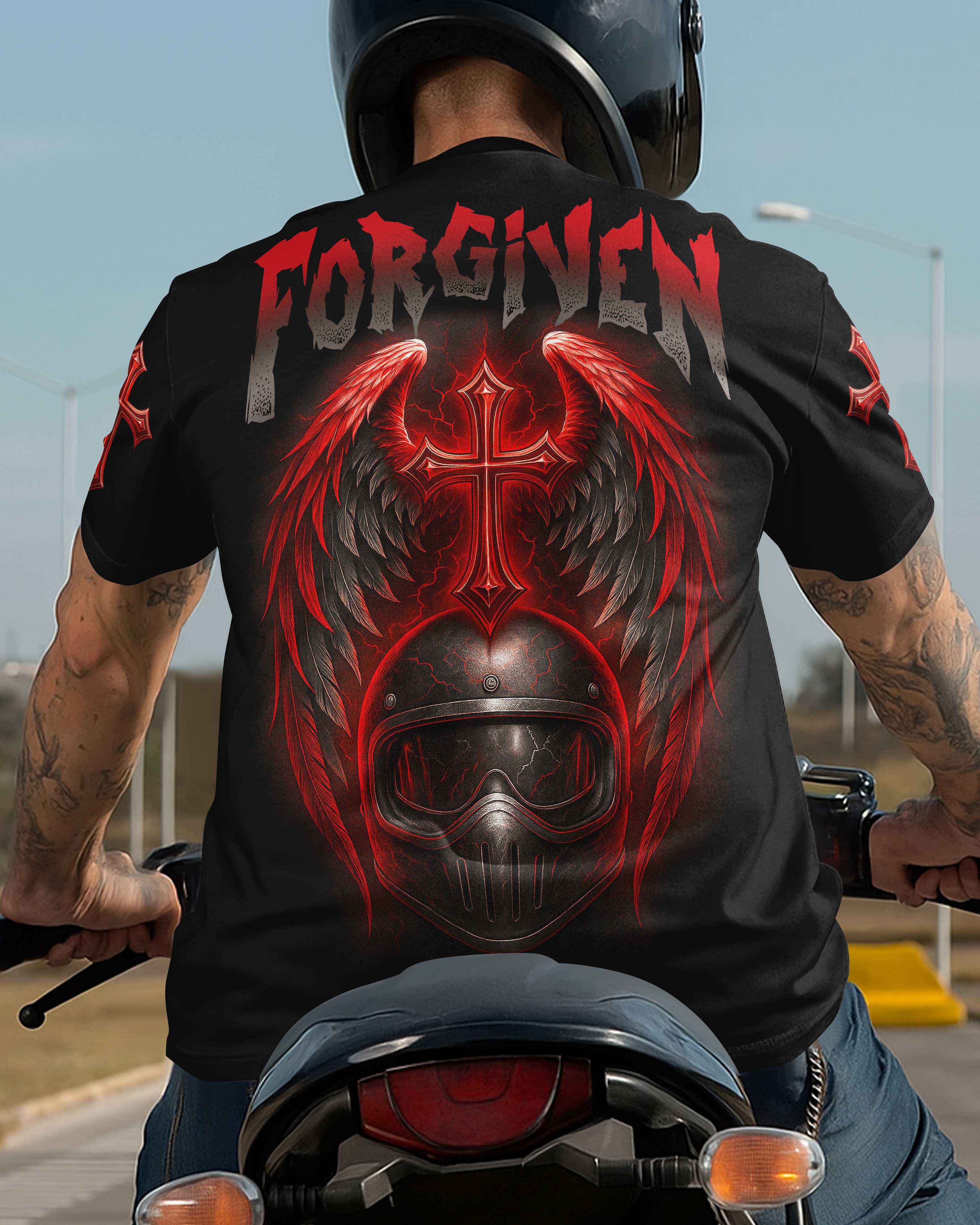 Forgiven All Over Print T-Shirt