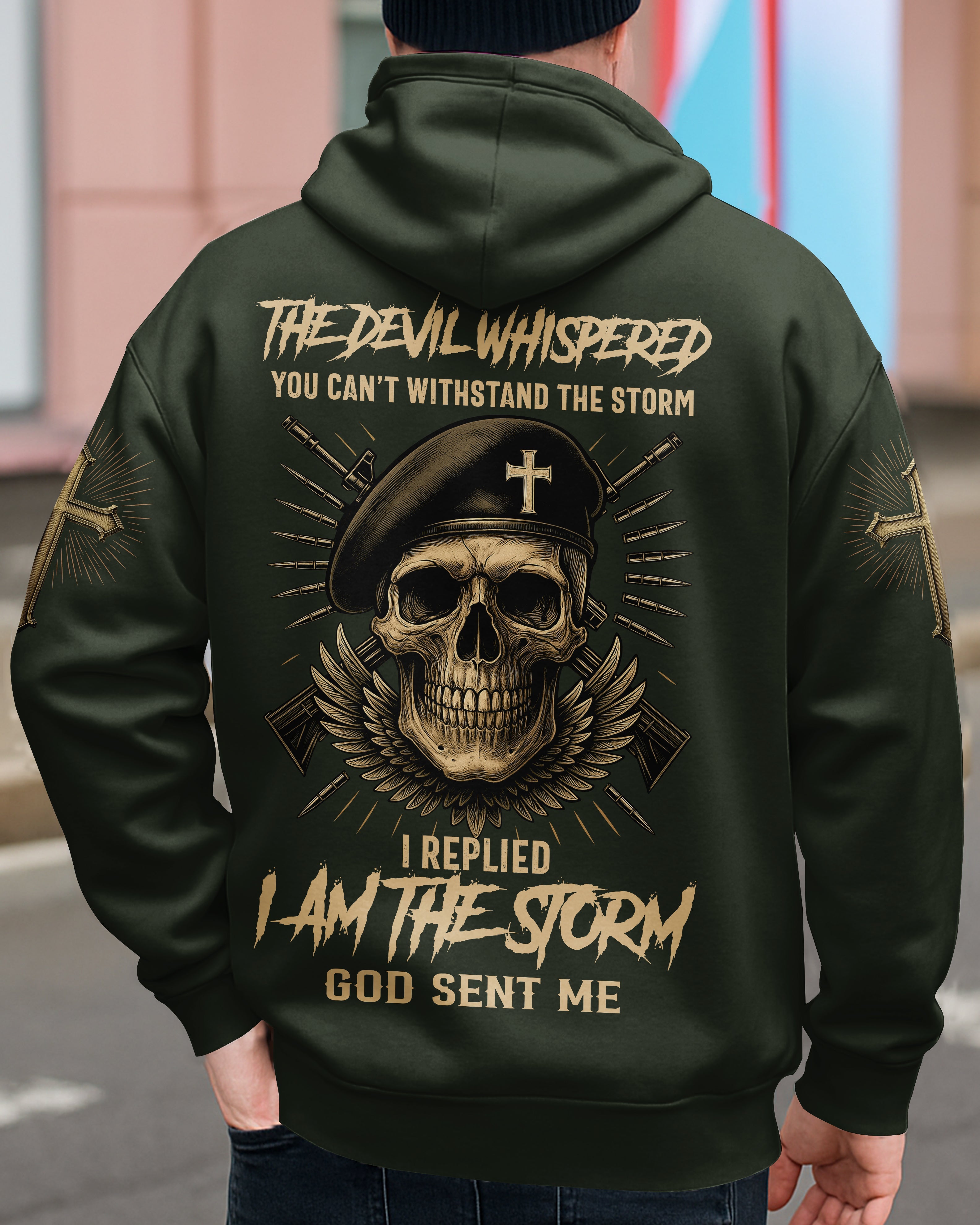 The Devil Whispered You Can't Withstand The Storm Shirt