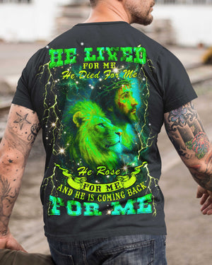 He Is Coming Back For Me All Over Print T-Shirt