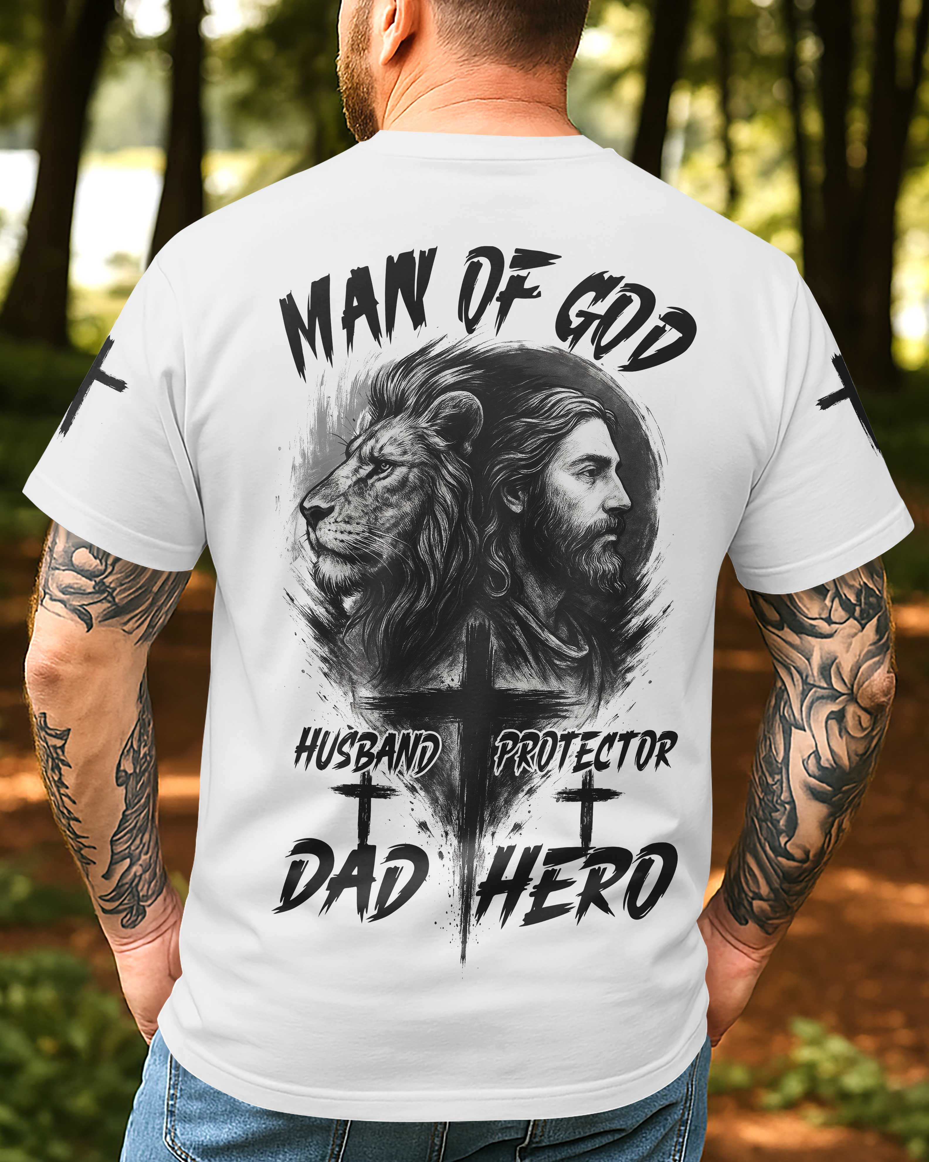 Man Of God All Over Print T-Shirt