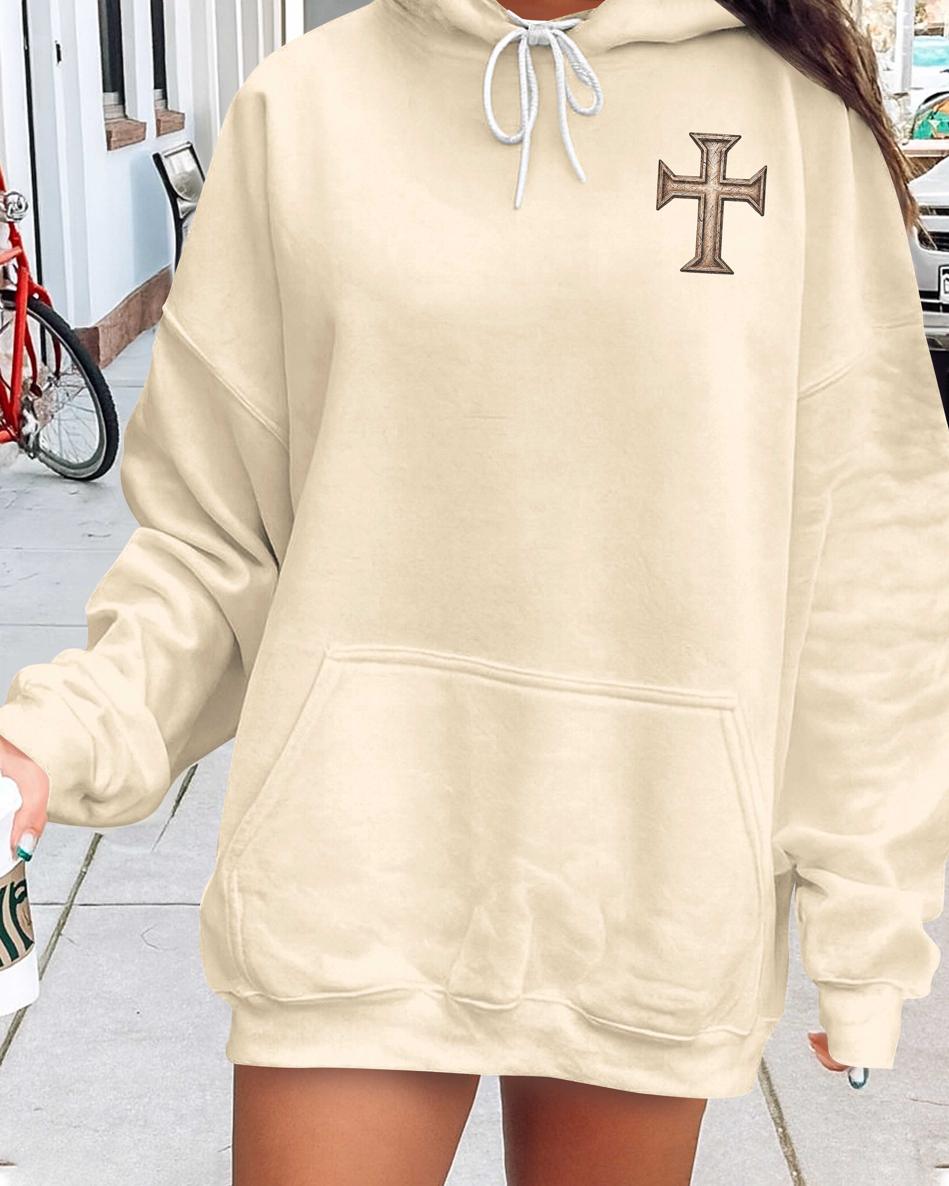 Blessed By God Loved By Jesus Led By The Holy Spirit Hoodie