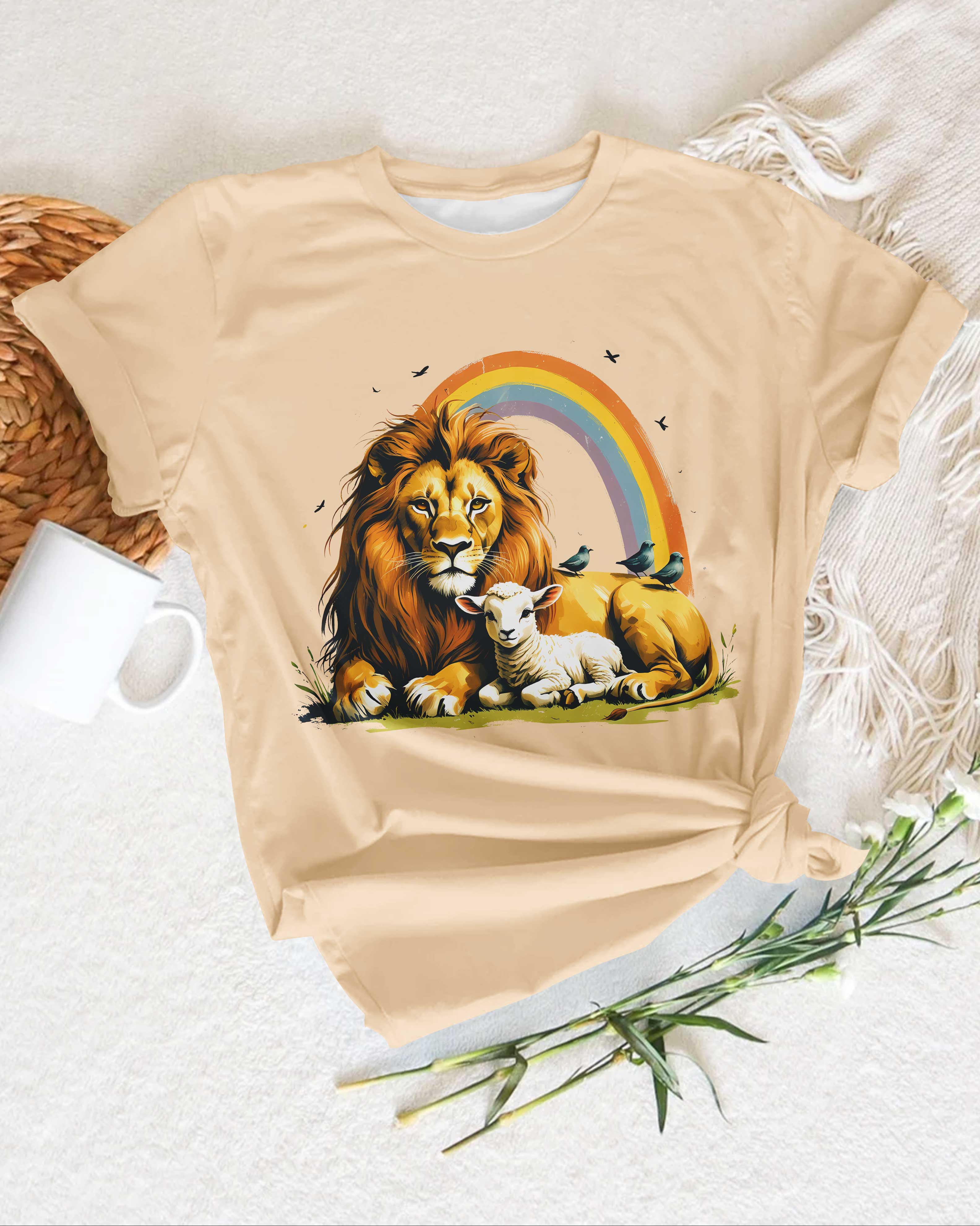 Lion And The Lamb T-Shirt