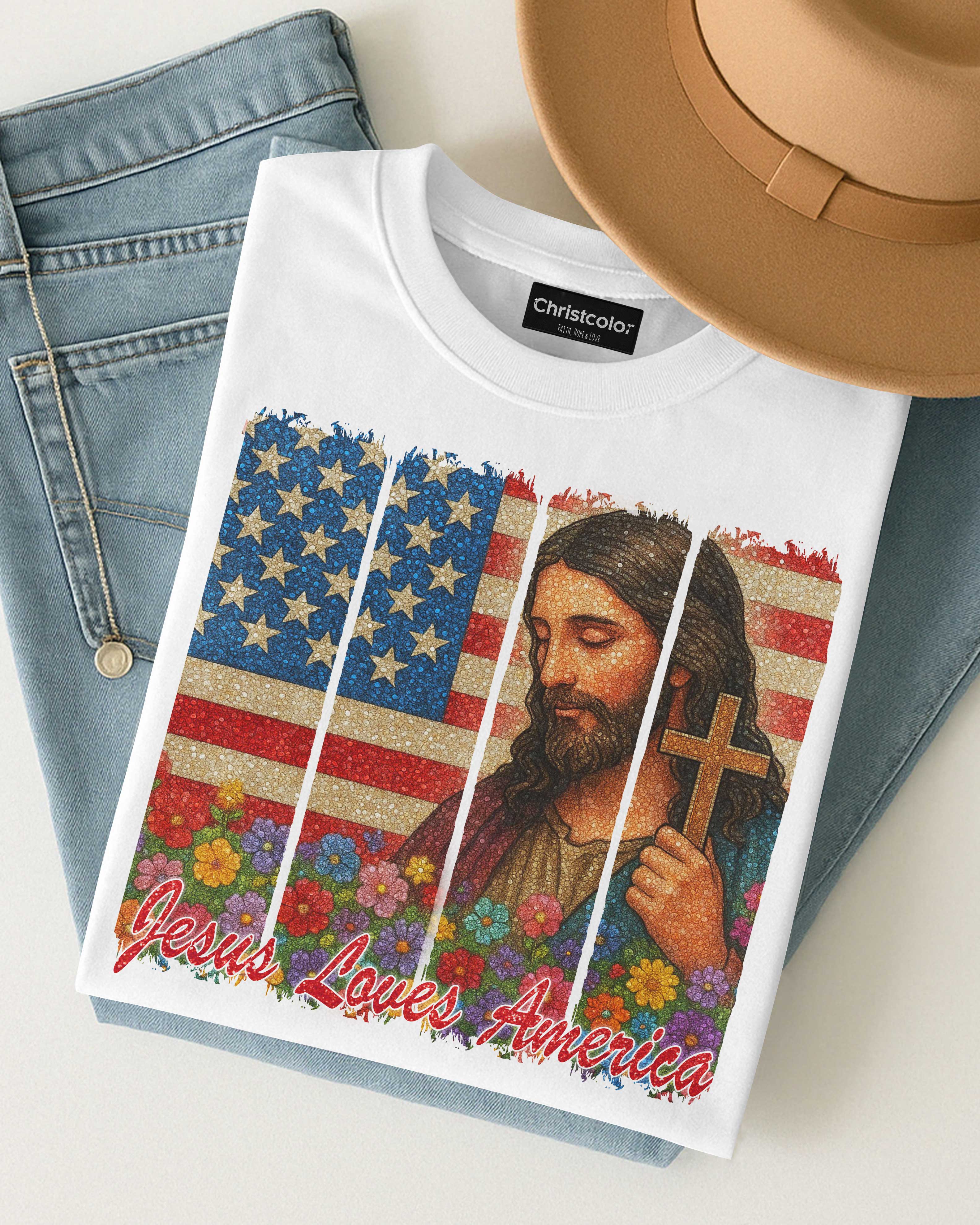 Jesus Loves America T-Shirt