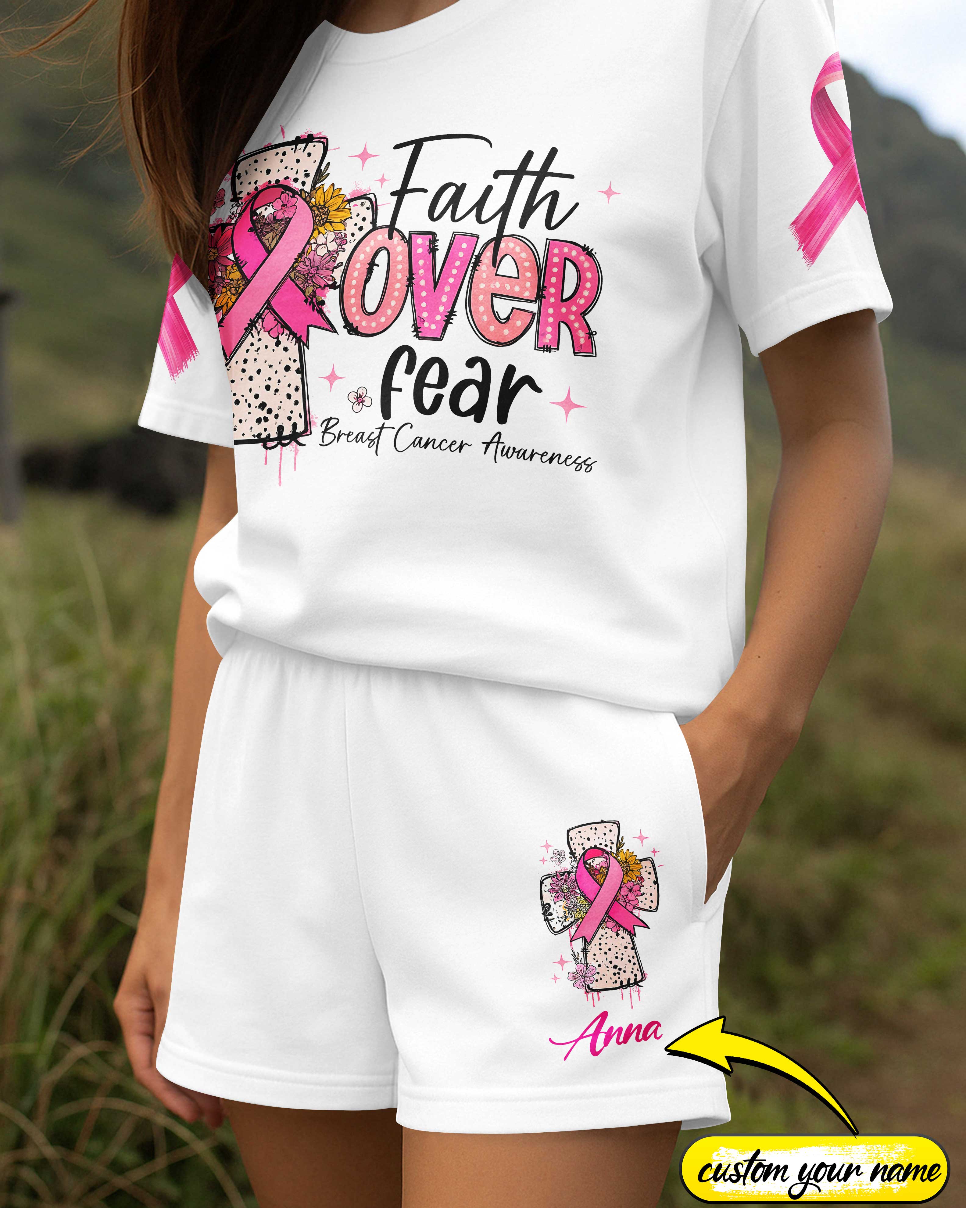 Faith Over Fear Breast Cancer Awareness Summer Set