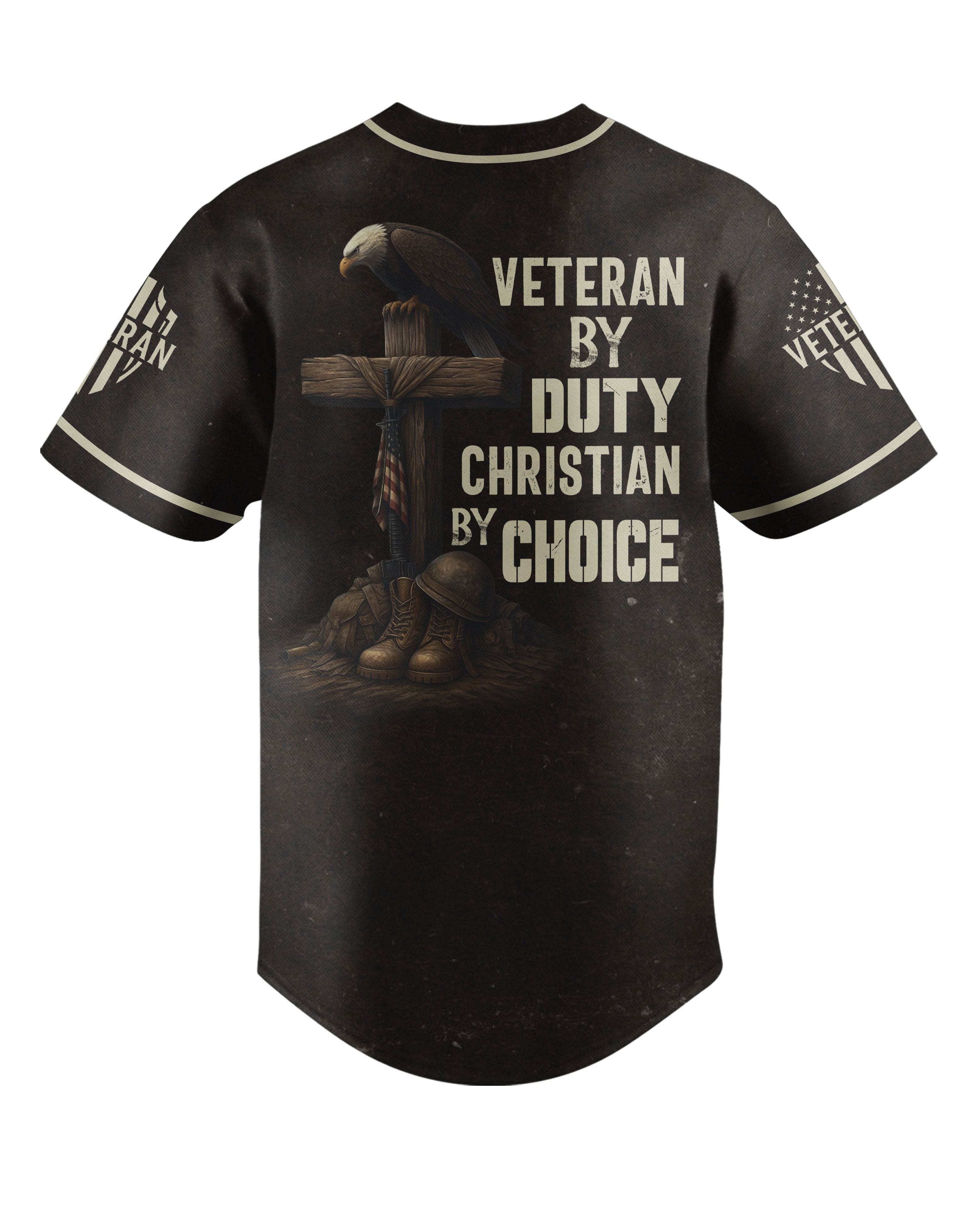 Veteran By Duty Christian By Choice Jersey