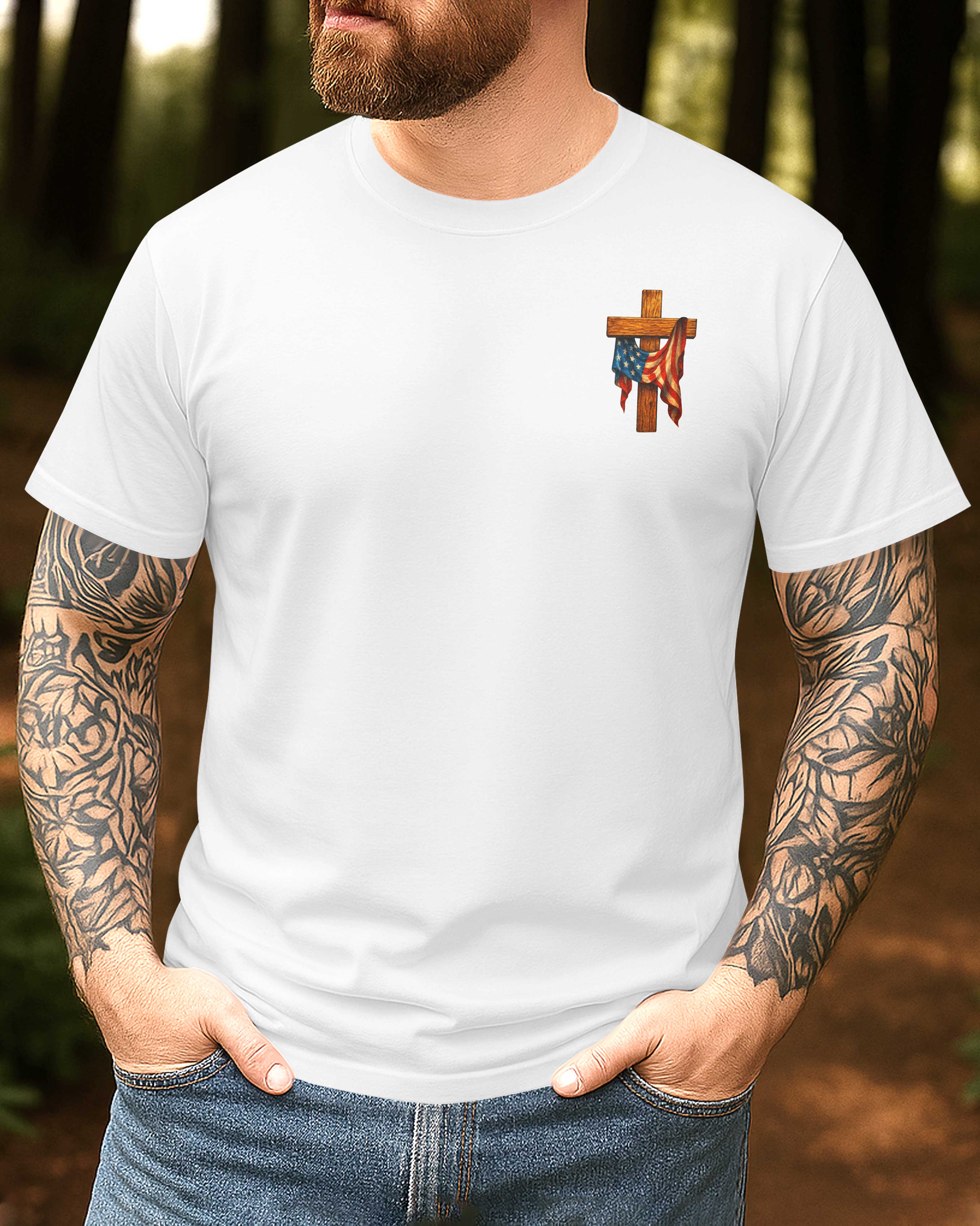 My Faith Does Not Rest In The Wisdom Of Men But In The Power Of God All Over Print T-Shirt