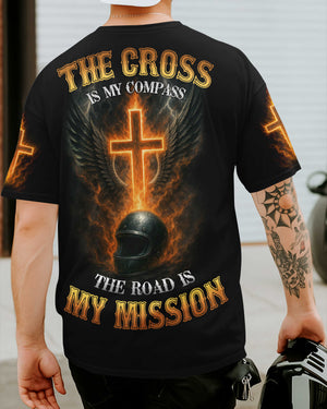 The Cross Is My Compass All Over Print T-Shirt