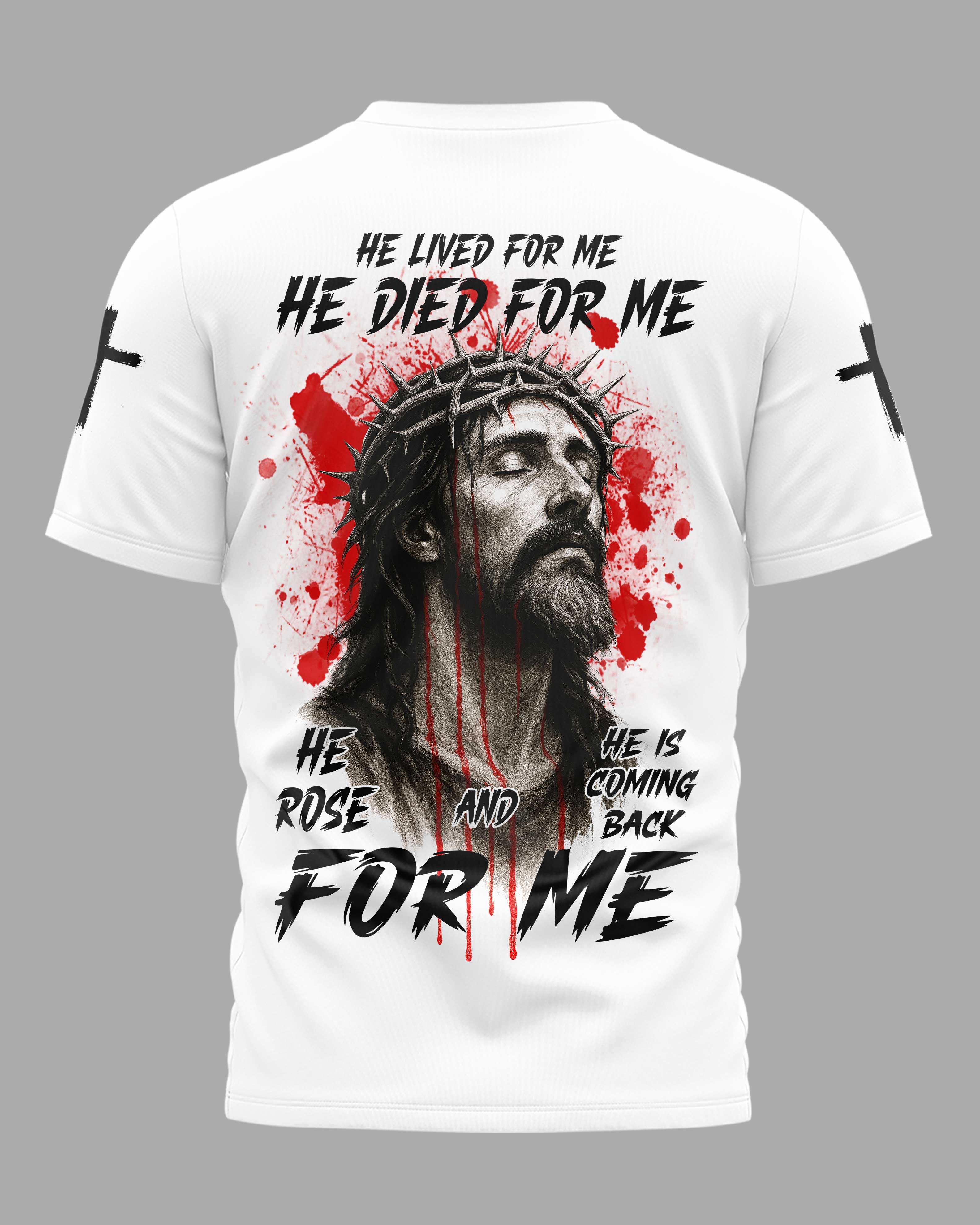 He Is Coming Back For Me All Over Print T-Shirt