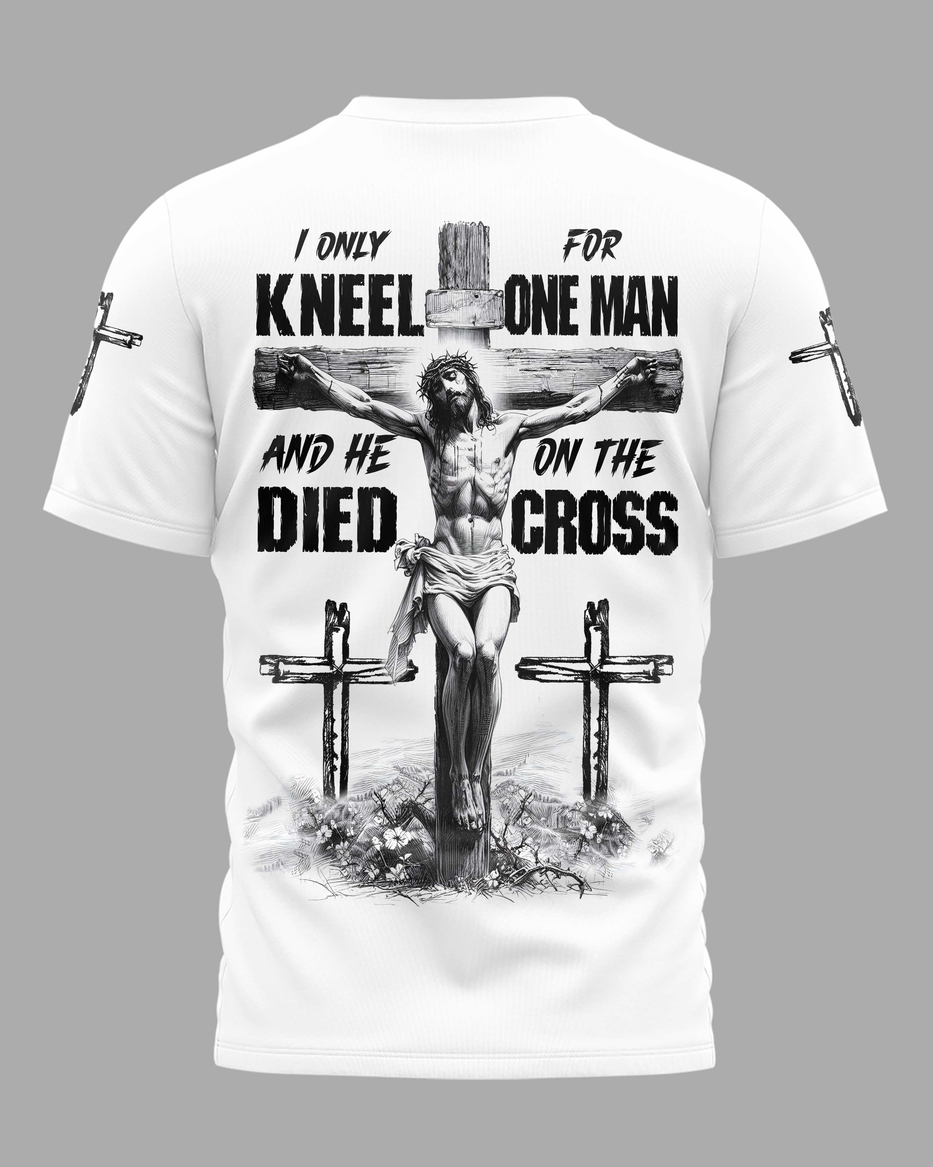 I Only Kneel For One Man All Over Print T-Shirt
