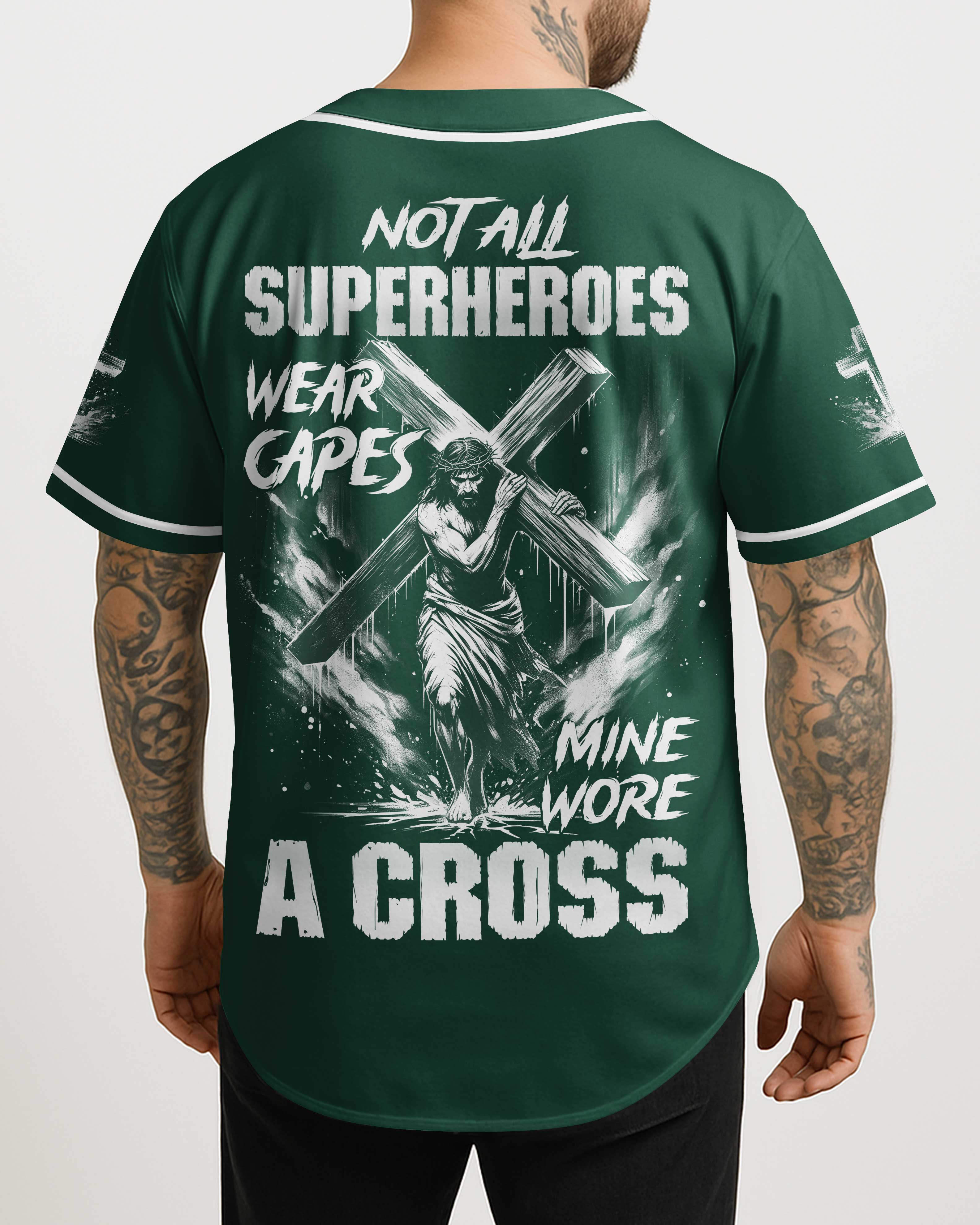 Not All Superheroes Wear Capes All Over Print Jersey1