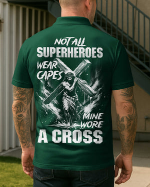 Not All Superheroes Wear Capes All Over Print Polo Shirt