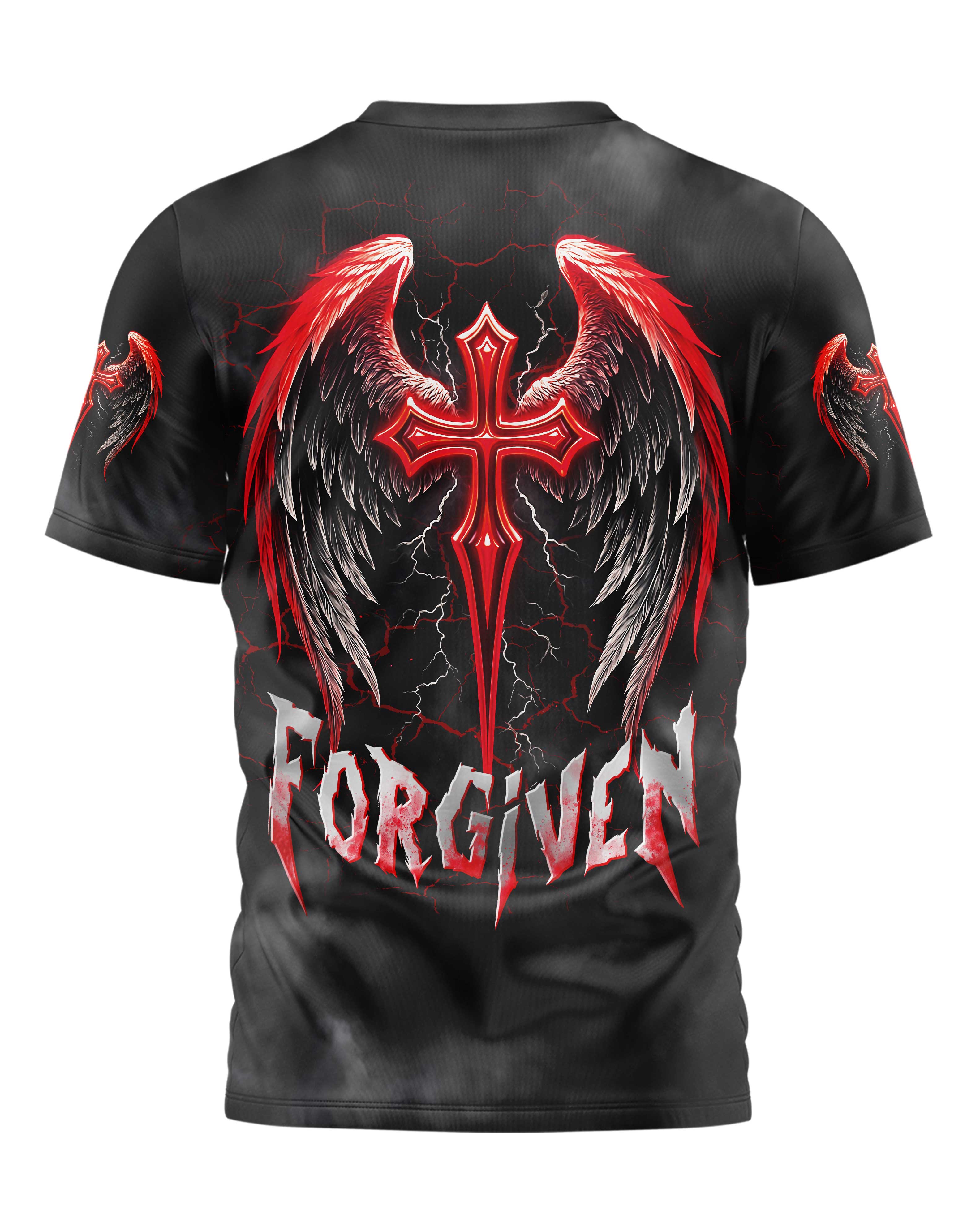 Forgiven All Over Print T-Shirt1