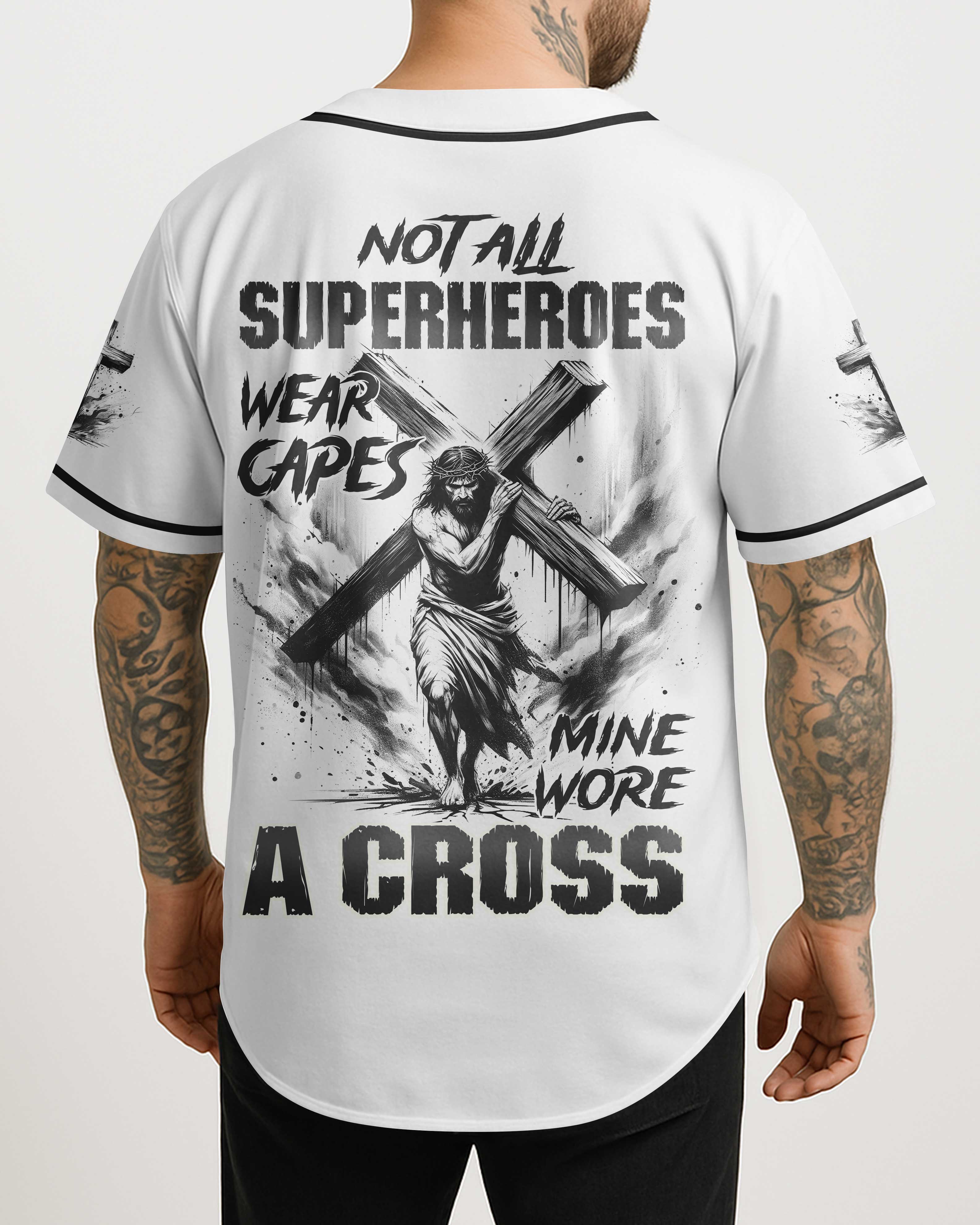 Not All Superheroes Wear Capes All Over Print Jersey1