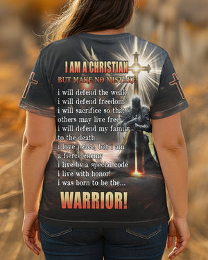 I Am A Christian All Over Print T-Shirt