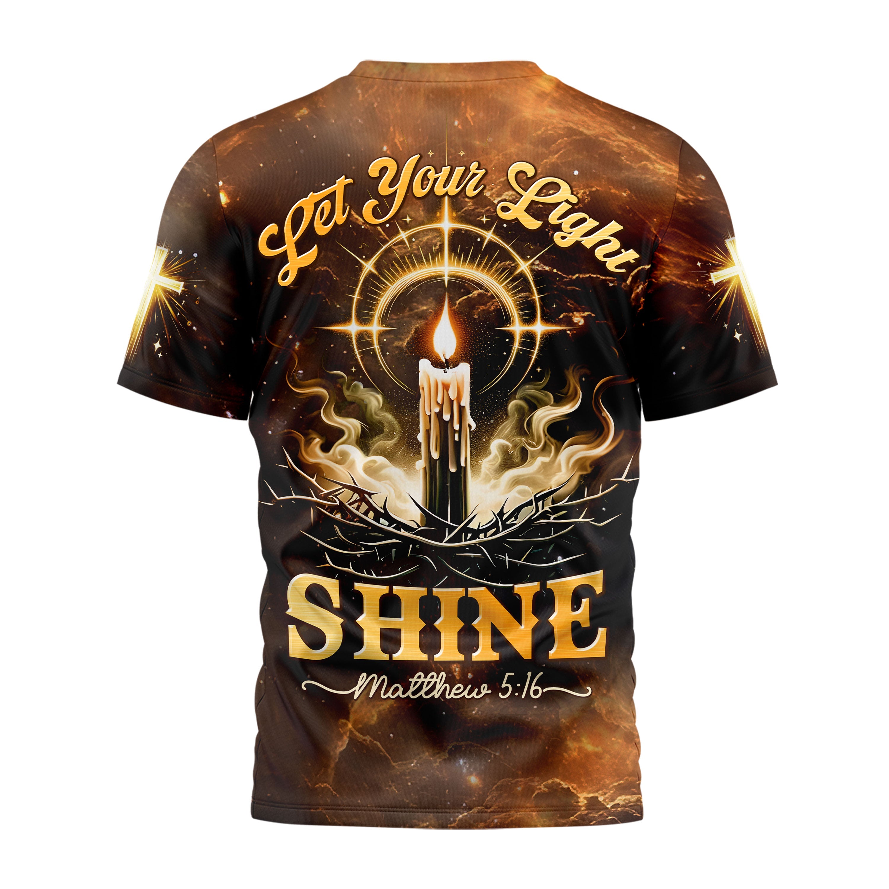 Let Your Light Shine All Over Print T-shirt