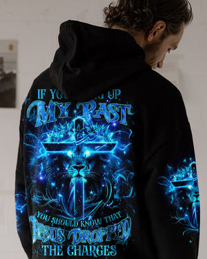 Jesus Dropped The Charges Lion Men's All Over Print Shirt - Tlnz1704244