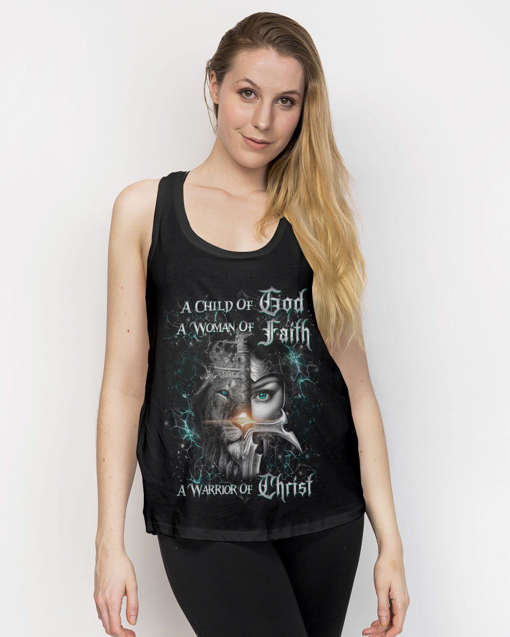 A Child Of God A Woman Of Faith Women's All Over Print Shirt - Yhdu0907243
