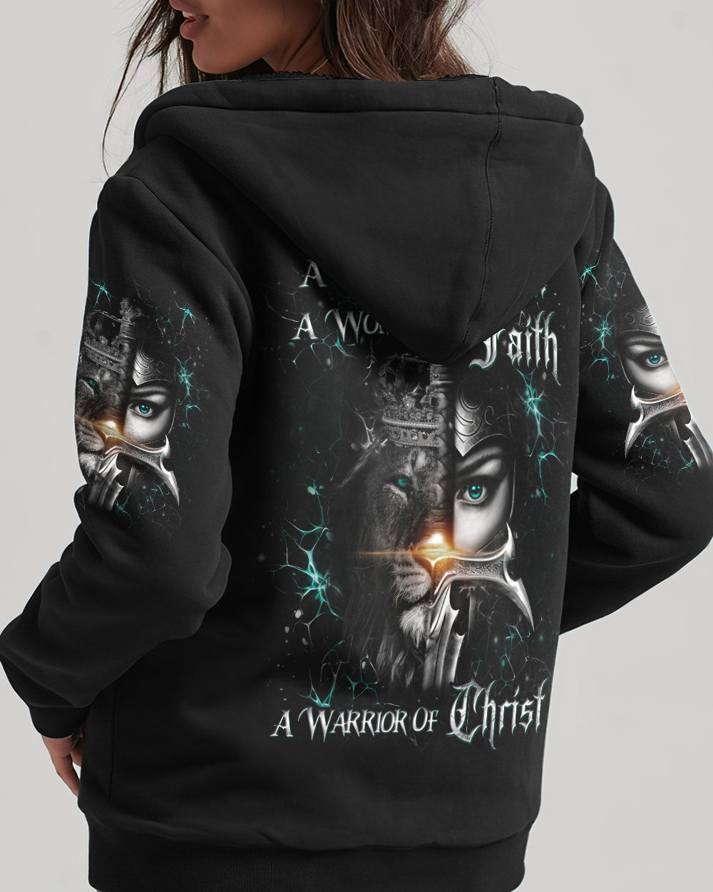 A Child Of God A Woman Of Faith Women's All Over Print Shirt - Yhdu0907243