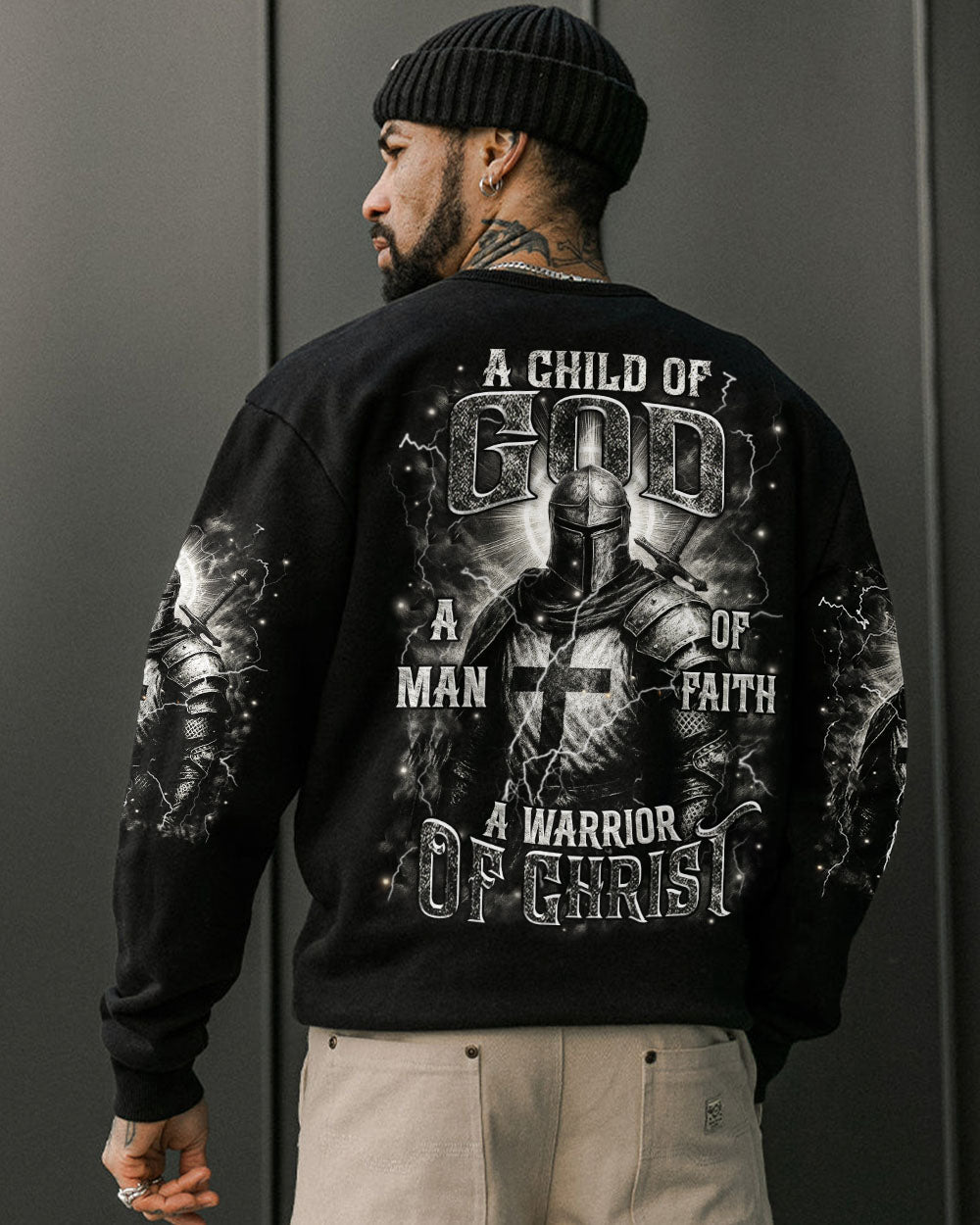 A Warrior Of Christ Men's All Over Print Shirt - Yhhn0107252
