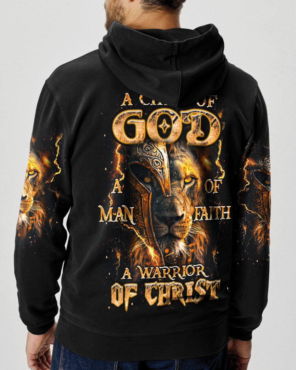 A Warrior Of Christ Lion Men's All Over Print Shirt - Yhhn0702251