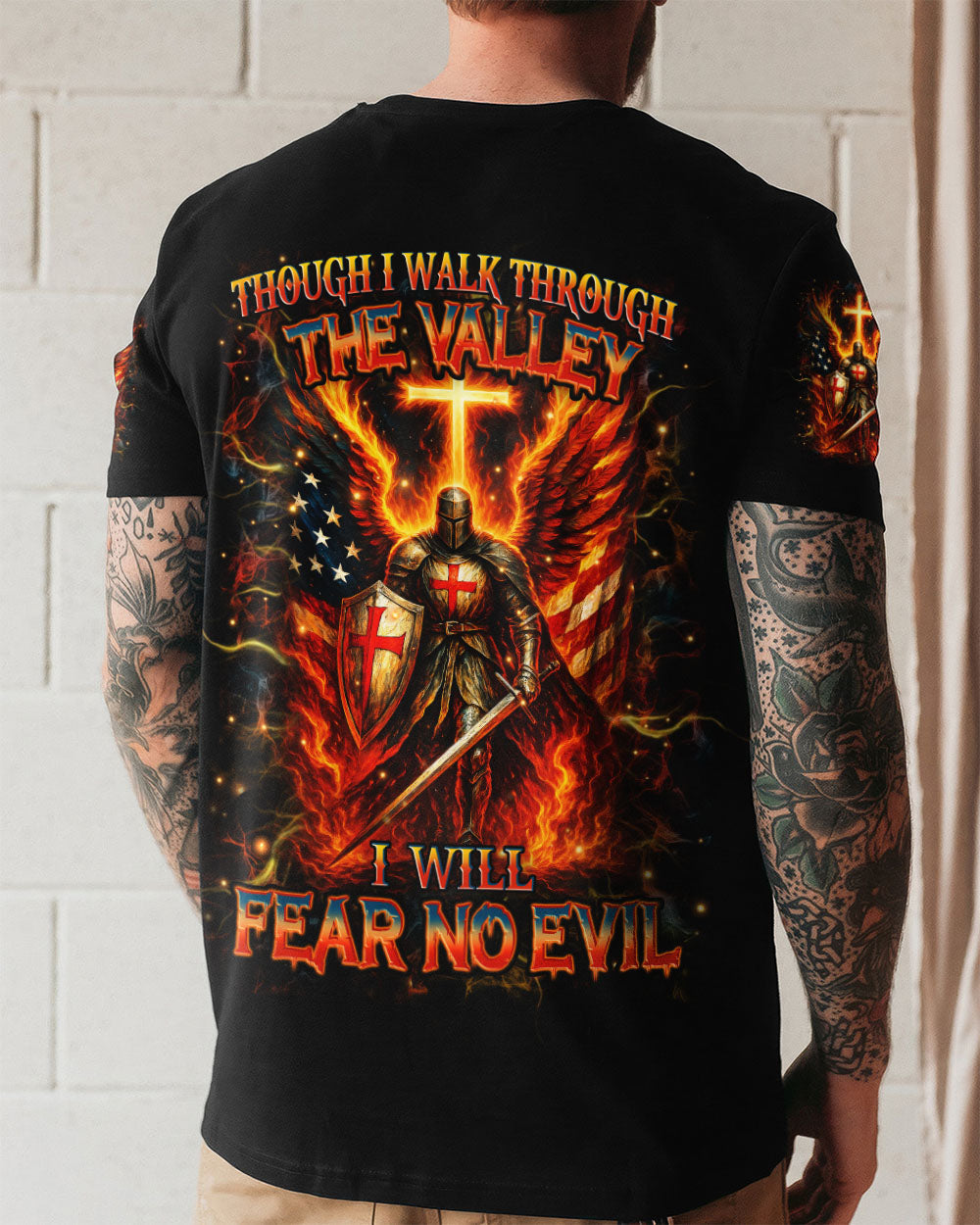 I Will Fear No Evil Men's All Over Print Shirt - Yhhn1108253