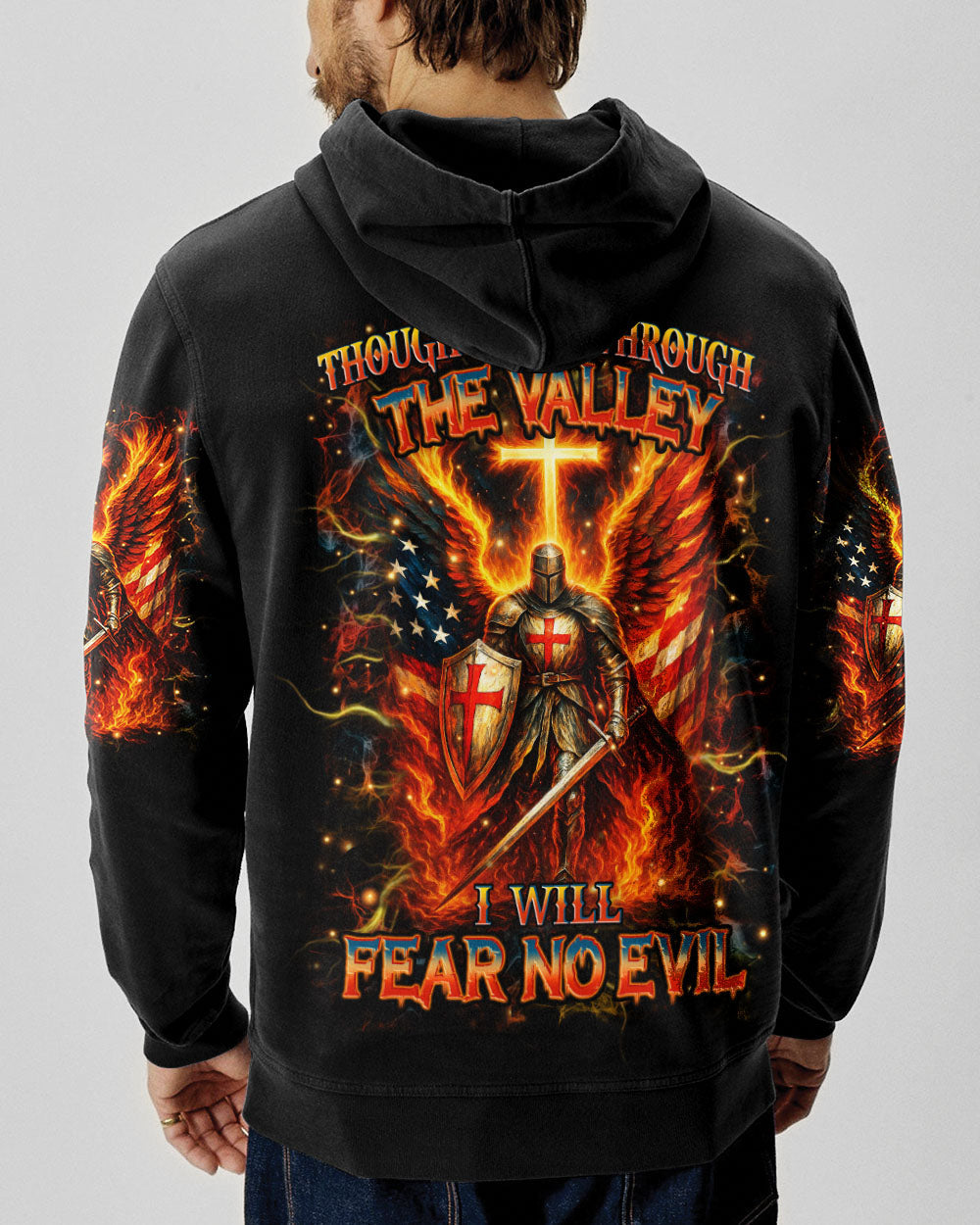 I Will Fear No Evil Men's All Over Print Shirt - Yhhn1108253
