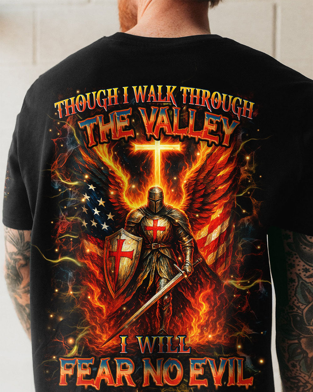 I Will Fear No Evil Men's All Over Print Shirt - Yhhn1108253
