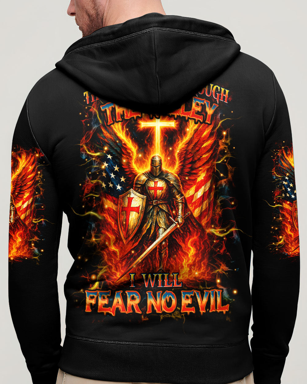 I Will Fear No Evil Men's All Over Print Shirt - Yhhn1108253