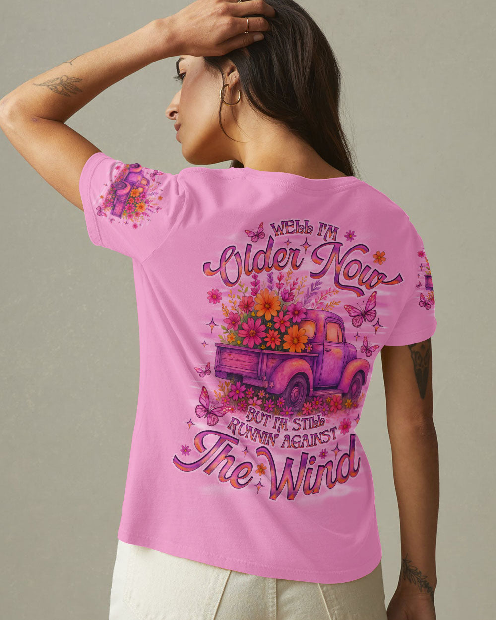 Running Against The Wind Truck Women's All Over Print Shirt  - Tlno1007251