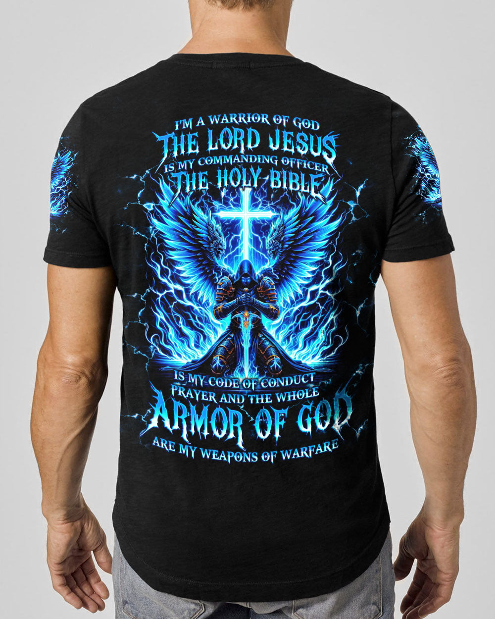 I'm A Warrior Of God Men's All Over Print Shirt - Tlno1505244