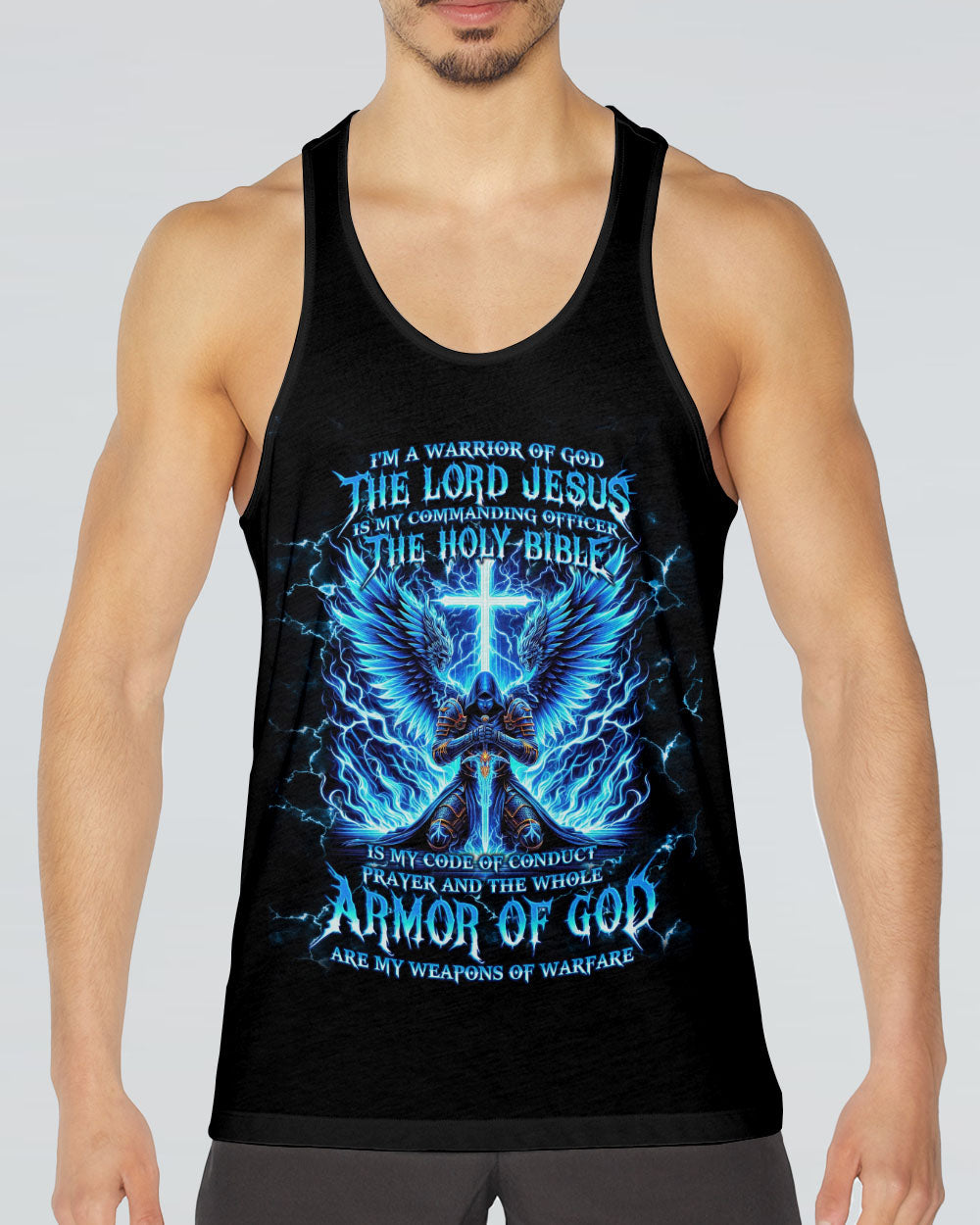 I'm A Warrior Of God Men's All Over Print Shirt - Tlno1505244