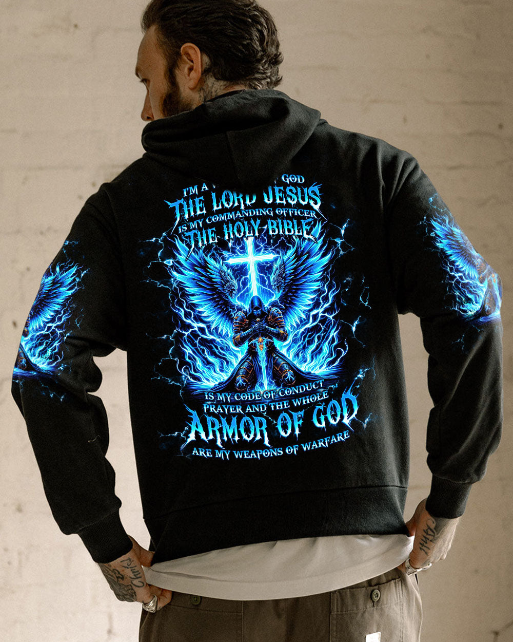 I'm A Warrior Of God Men's All Over Print Shirt - Tlno1505244