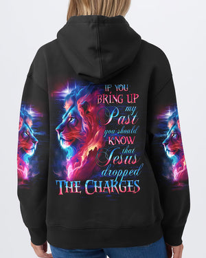 Jesus Dropped The Charges Lion Women's All Over Print Shirt - Tlno2305243