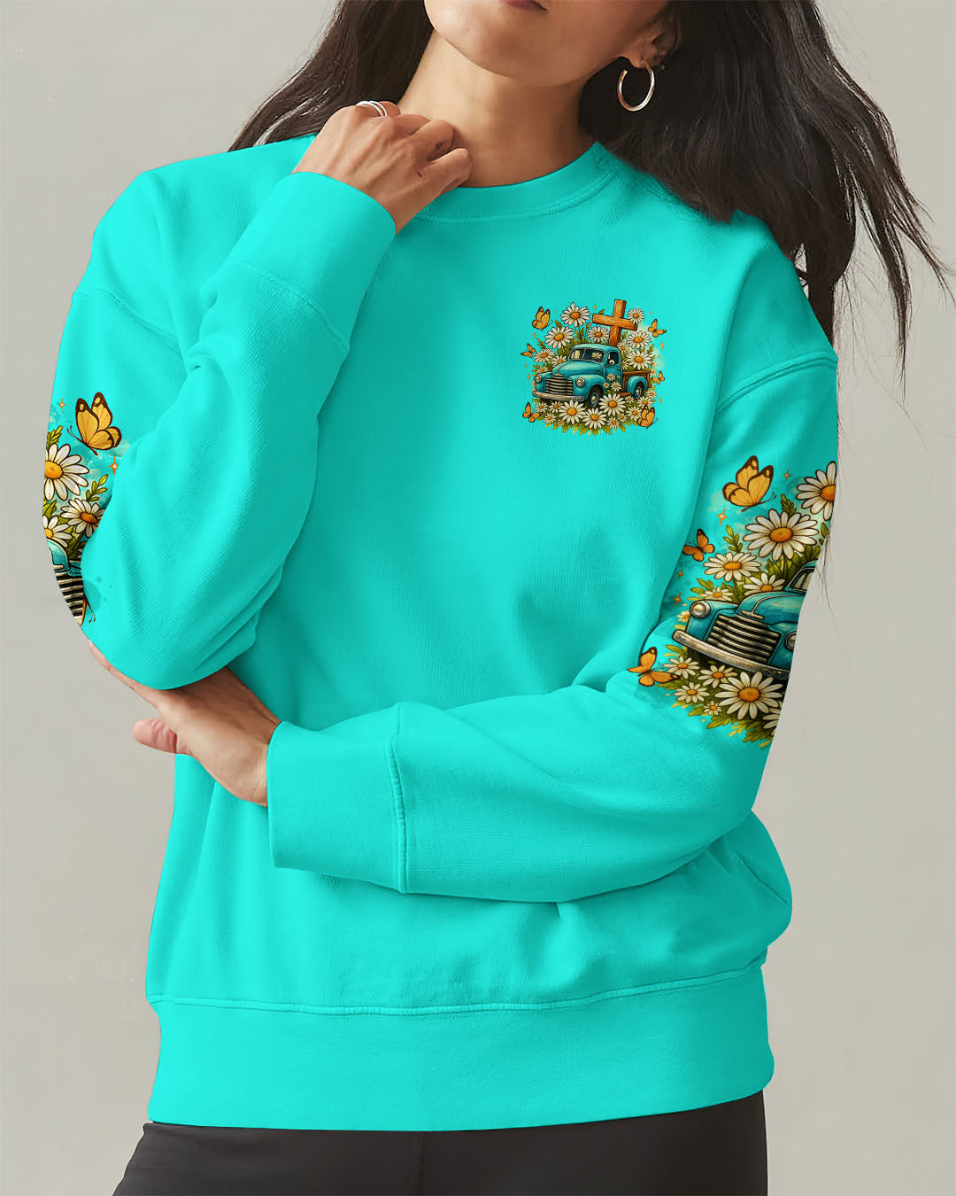 Jesus Take The Wheel Women's All Over Print Shirt - Tltr2309252