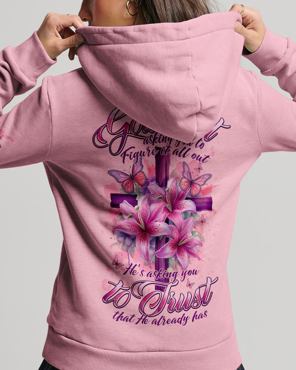 He's Asking You To Trust Women's All Over Print Shirt - Typq1609251