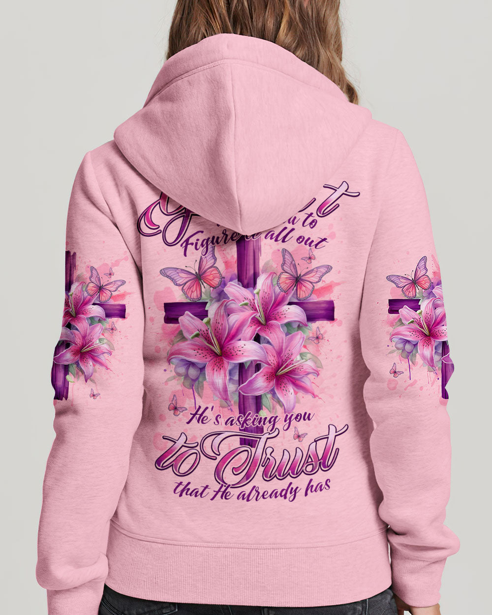 He's Asking You To Trust Women's All Over Print Shirt - Typq1609251