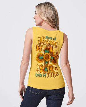 More Of Jesus Less Of Me Women's All Over Print Shirt - Typq2709251