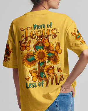More Of Jesus Less Of Me Women's All Over Print Shirt - Typq2709251