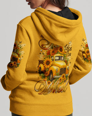Jesus Take The Wheel Sunflowers Women's All Over Print Shirt - Tyqy0608254