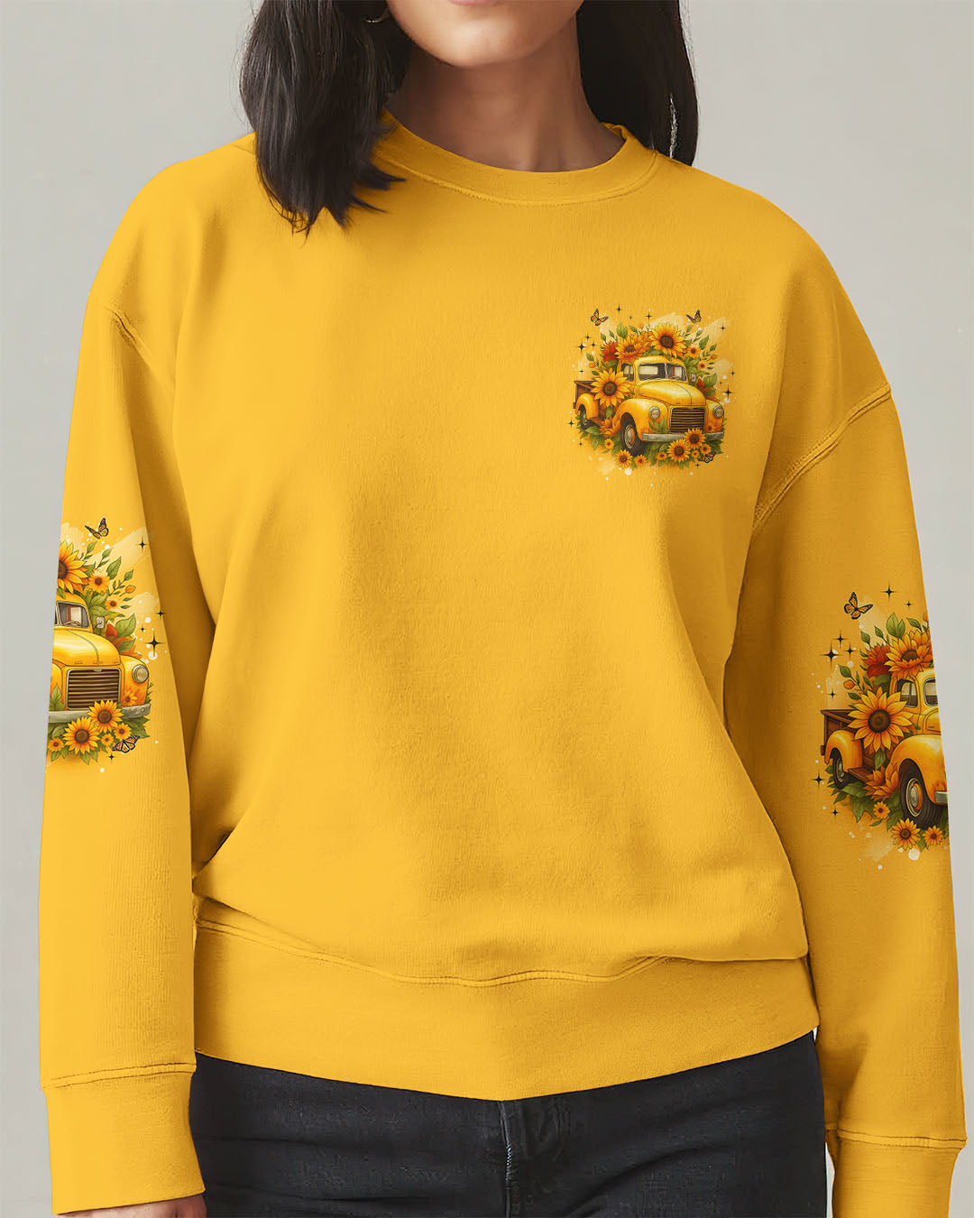 Jesus Take The Wheel Sunflowers Women's All Over Print Shirt - Tyqy0608254