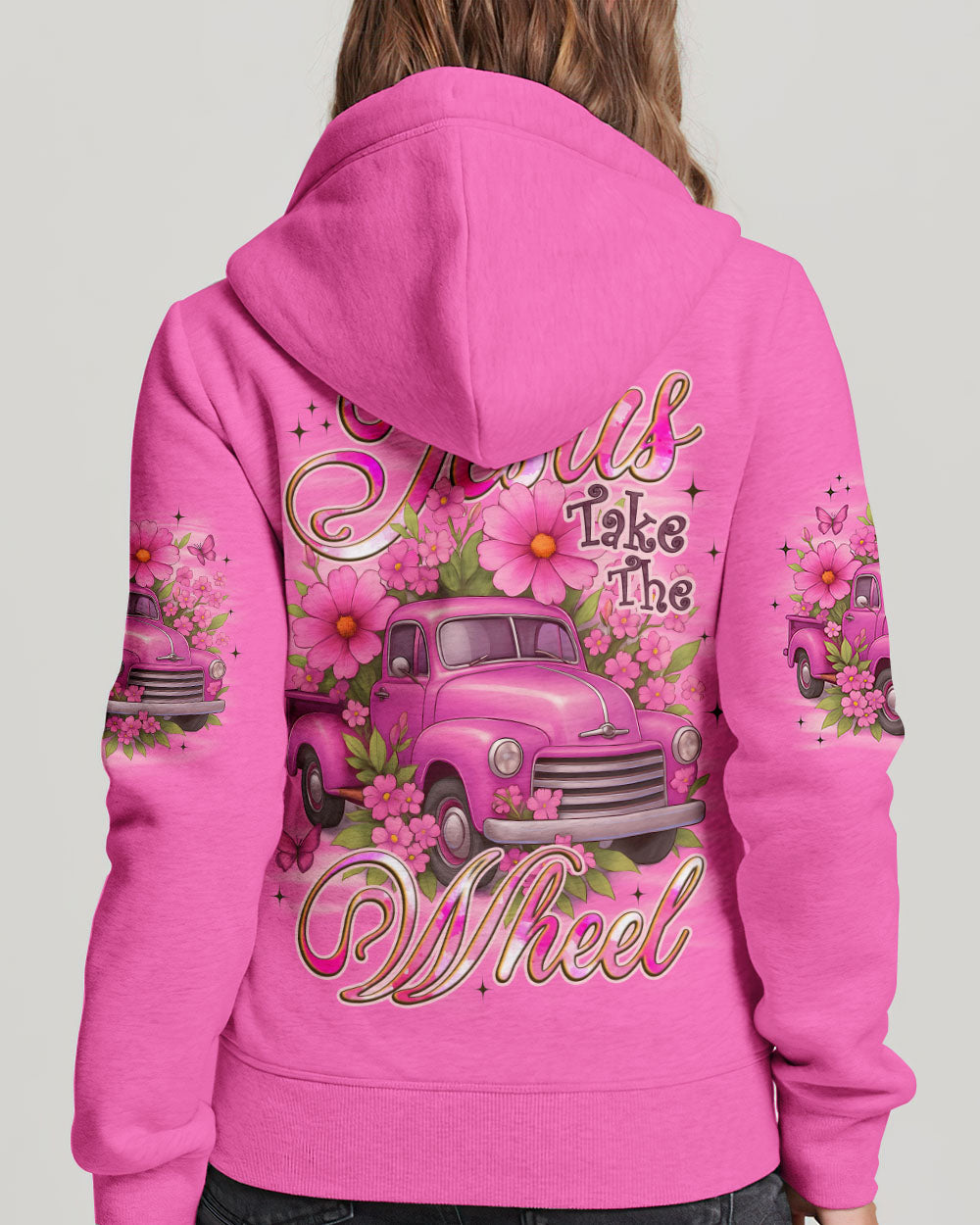 Jesus Take The Wheel Women's All Over Print Shirt - Tyqy0609253