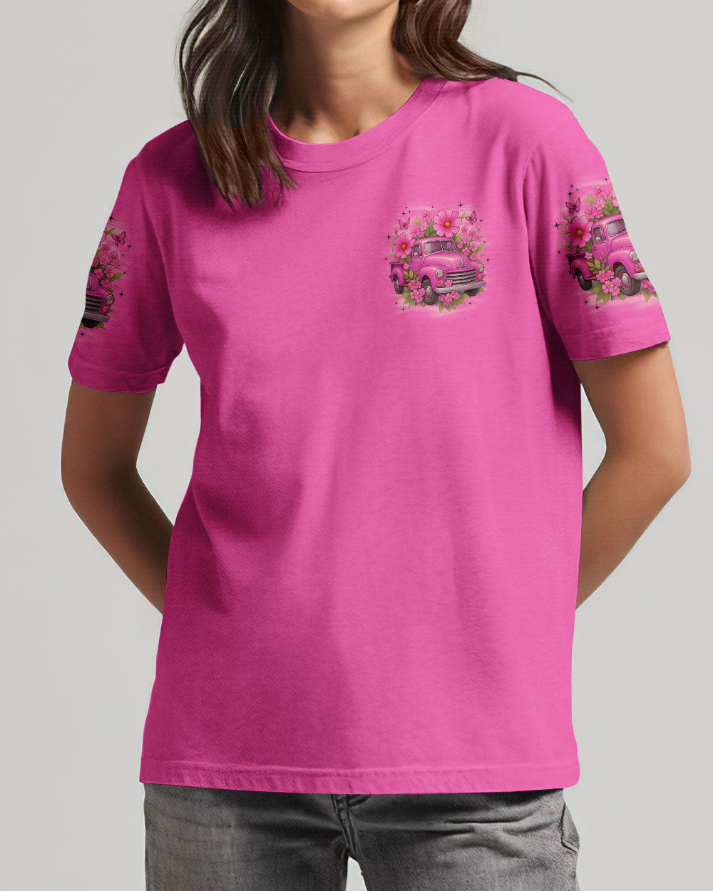 Jesus Take The Wheel Women's All Over Print Shirt - Tyqy0609253