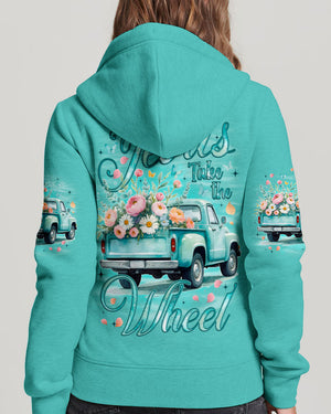 Jesus Take The Wheel Women's All Over Print Shirt - Tyqy1109253