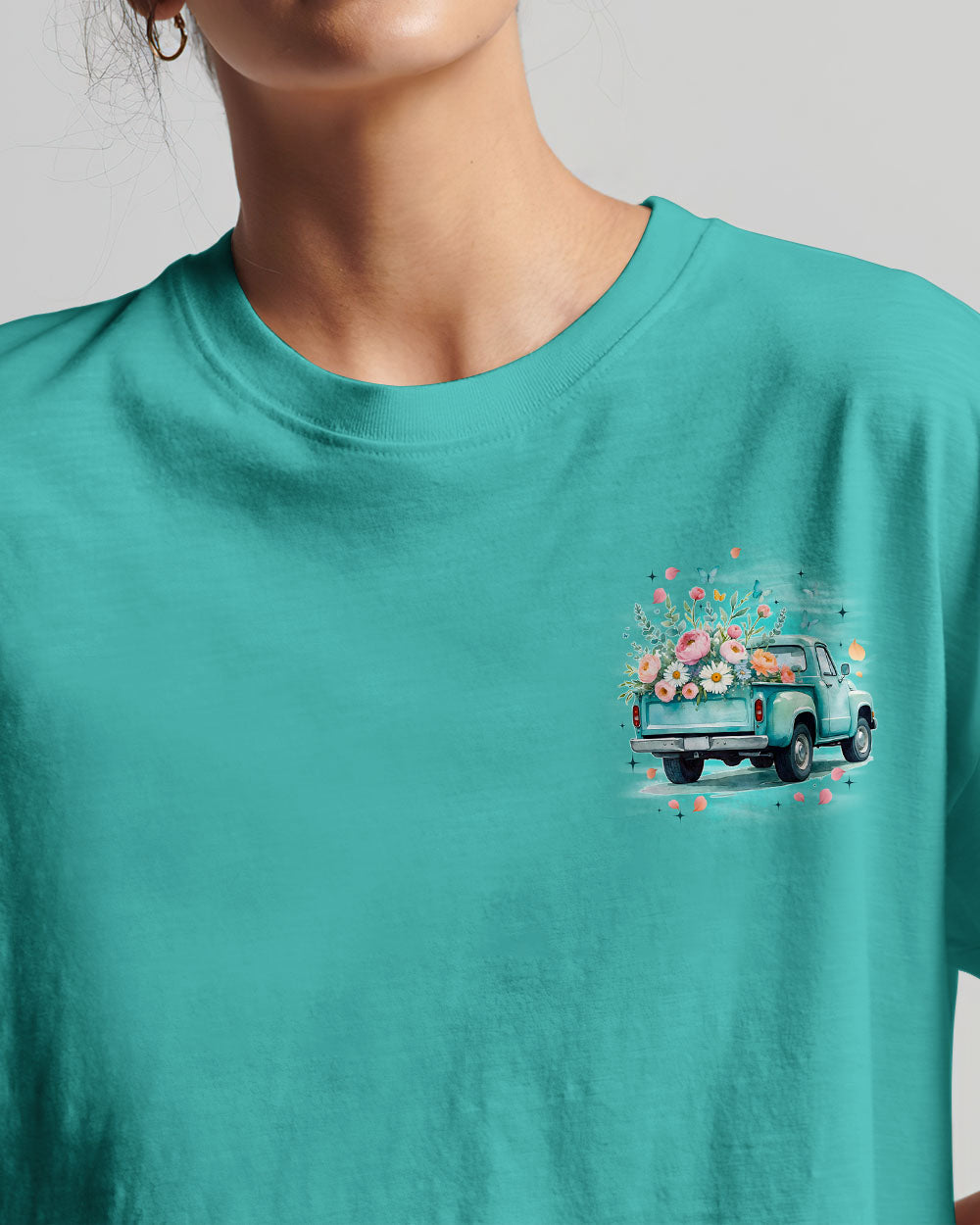 Jesus Take The Wheel Women's All Over Print Shirt - Tyqy1109253