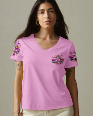 Jesus Take The Wheel Women's All Over Print Shirt - Tyqy1703252