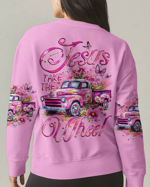 Jesus Take The Wheel Women's All Over Print Shirt - Tyqy1703252